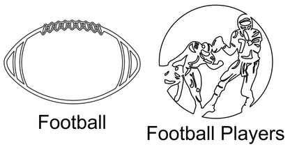 Football Picture Frame - Legacy Images - Picture Frames - 11x14 Picture Frame football picture frame laser engraved