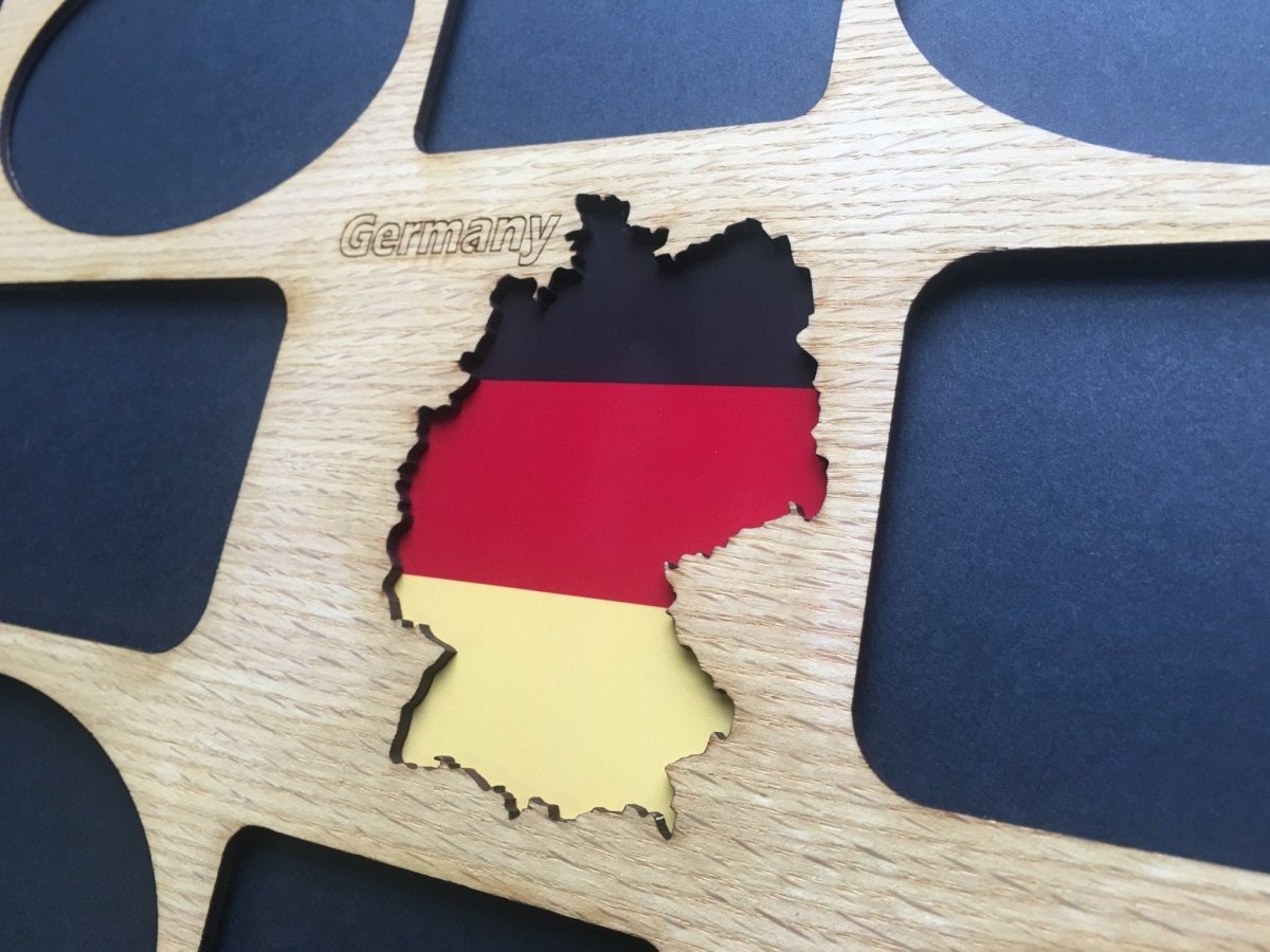 Germany Picture Frame 11"x14" - Legacy Images - Picture Frames - 11x14 Picture Frame country germany laser engraved