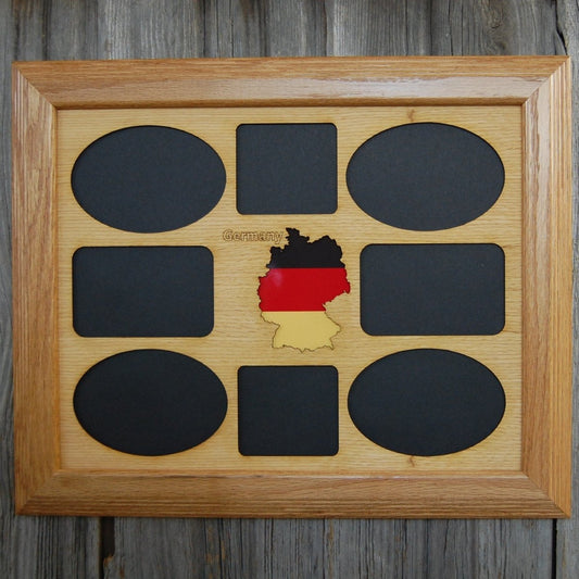 Germany Picture Frame 11"x14" - Legacy Images - Picture Frames - 11x14 Picture Frame country germany laser engraved