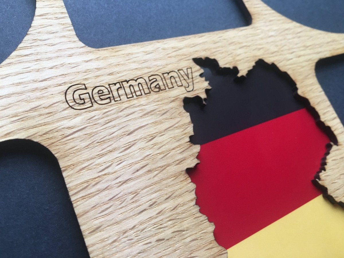 Germany Picture Frame 11"x14" - Legacy Images - Picture Frames - 11x14 Picture Frame country germany laser engraved