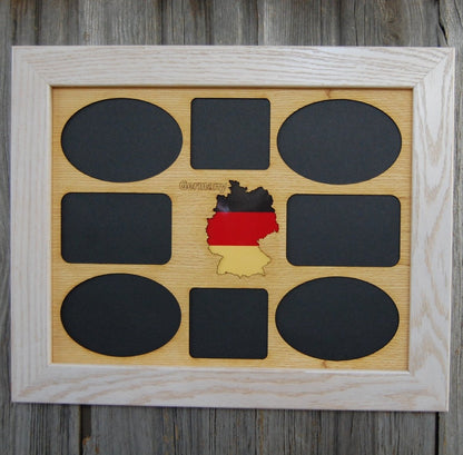 Germany Picture Frame 11"x14" - Legacy Images - Picture Frames - 11x14 Picture Frame country germany laser engraved