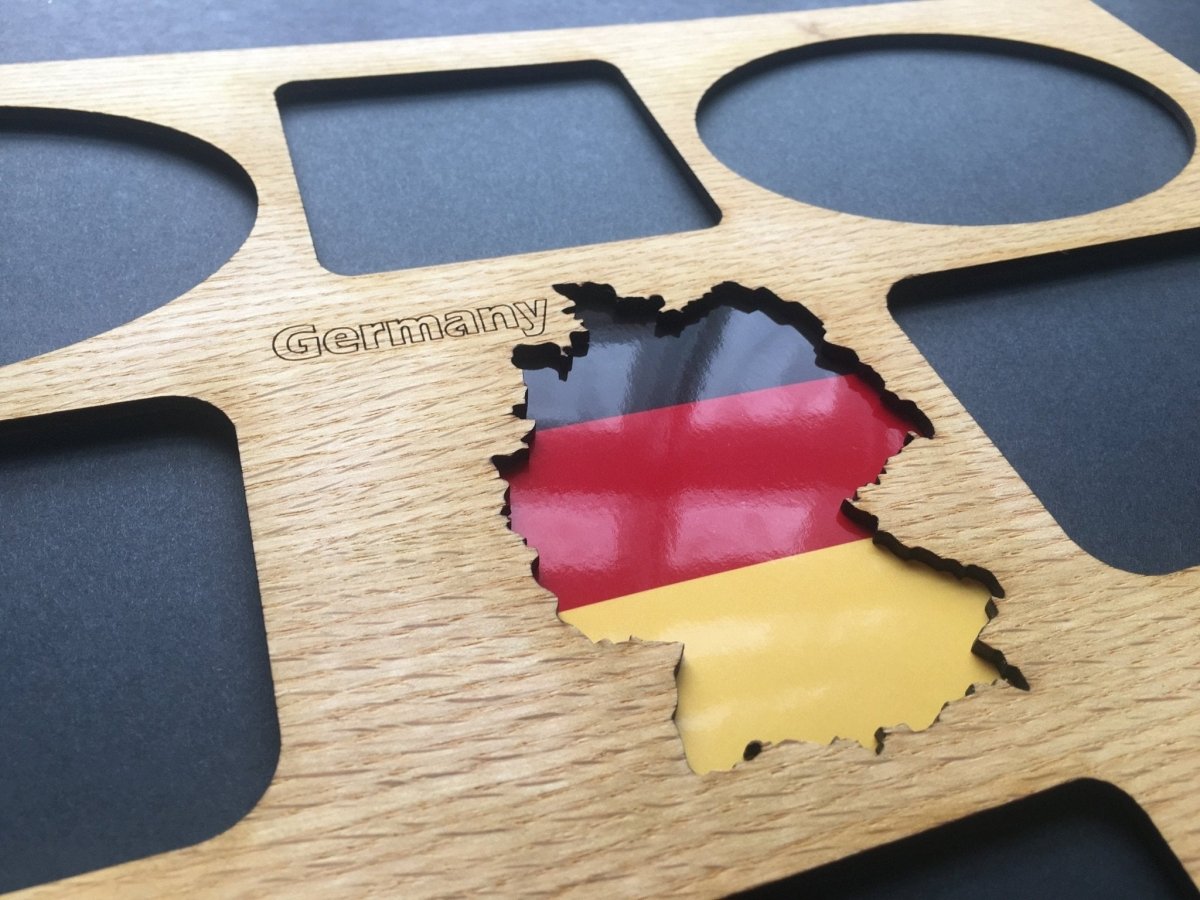 Germany Picture Frame 11"x14" - Legacy Images - Picture Frames - 11x14 Picture Frame country germany laser engraved