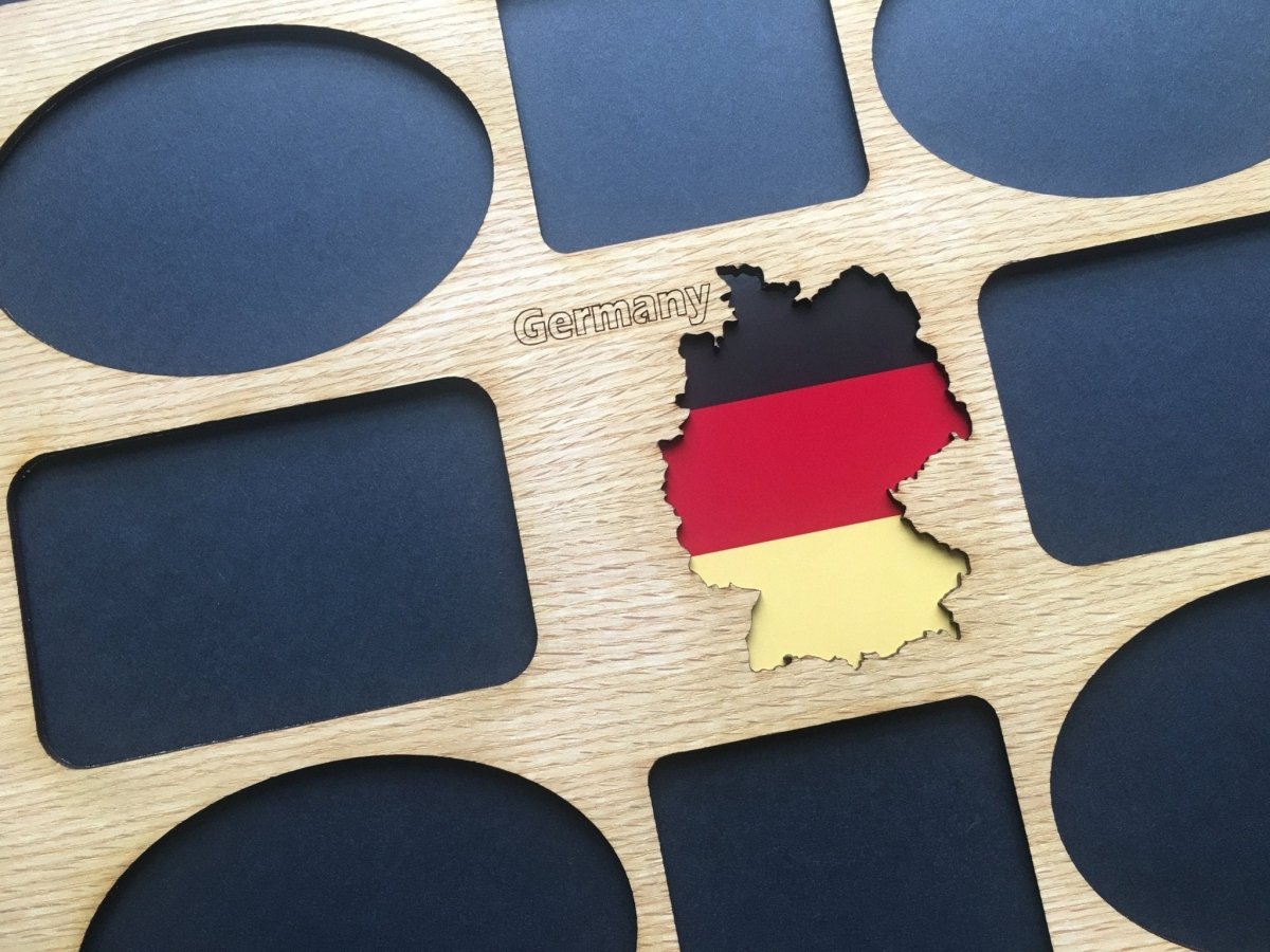 Germany Picture Frame 11"x14" - Legacy Images - Picture Frames - 11x14 Picture Frame country germany laser engraved
