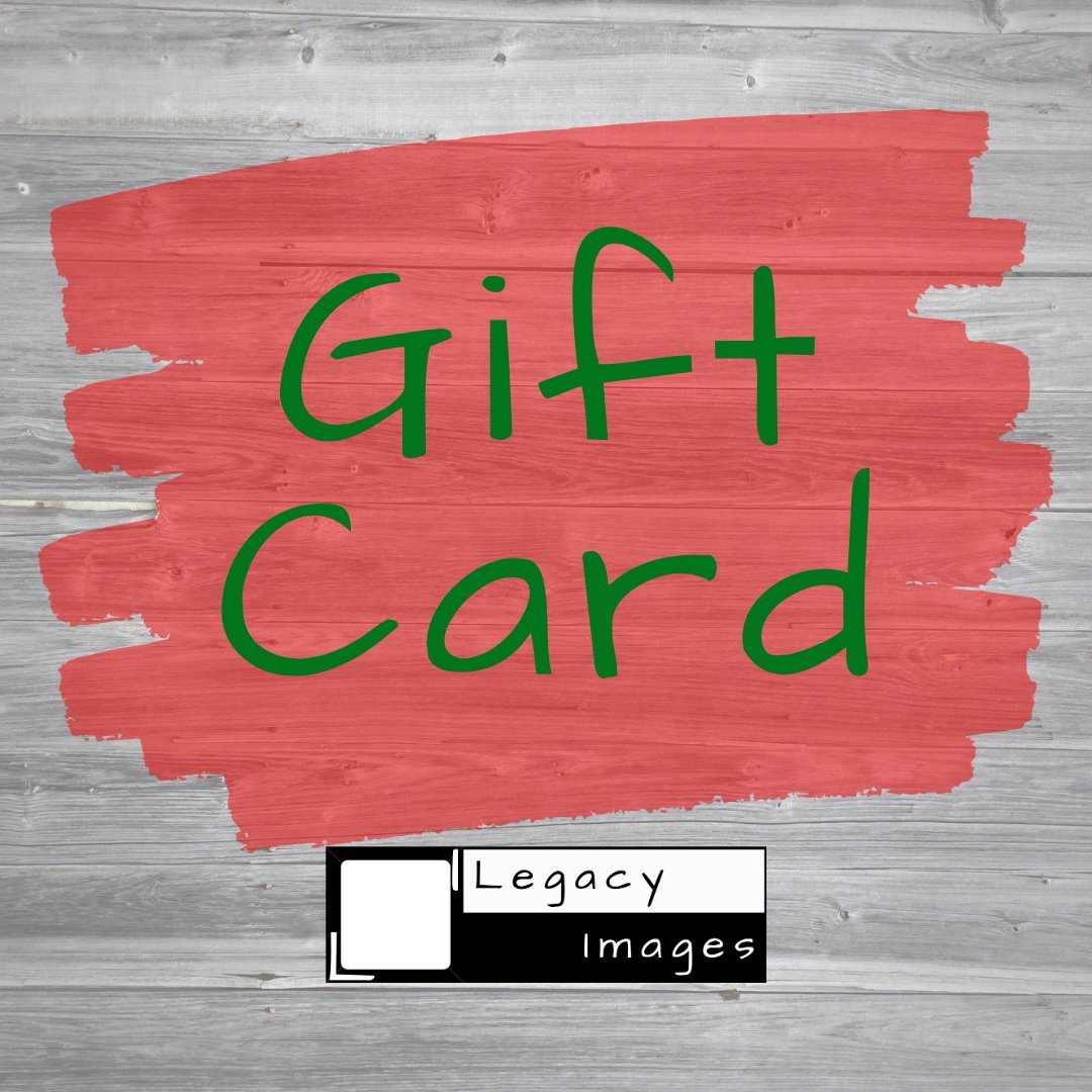 Gift Card - Legacy Images - Gift Cards - laser engraved