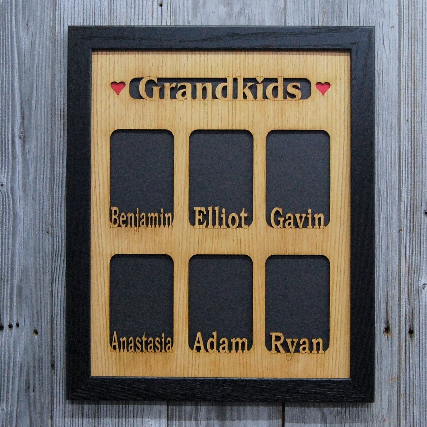 Grandkids Name Picture Frame 18x24 - $176.00- $195.00 - Legacy Images ...