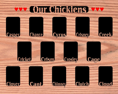 Grandkids Name Picture Frame 18x24 - Legacy Images - 18x24 picture frame custom grandkids family laser engraved