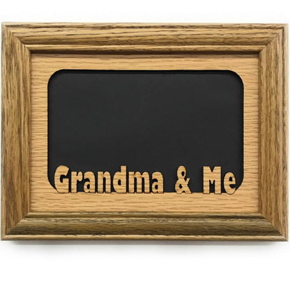 Grandma & Us Picture Frame - 5x7 Frame Hold 4x6 Photo - Legacy Images - Picture Frames - 5x7 picture frame family grandkids laser engraved