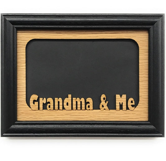 Grandma & Us Picture Frame - 5x7 Frame Hold 4x6 Photo - Legacy Images - Picture Frames - 5x7 picture frame family grandkids laser engraved