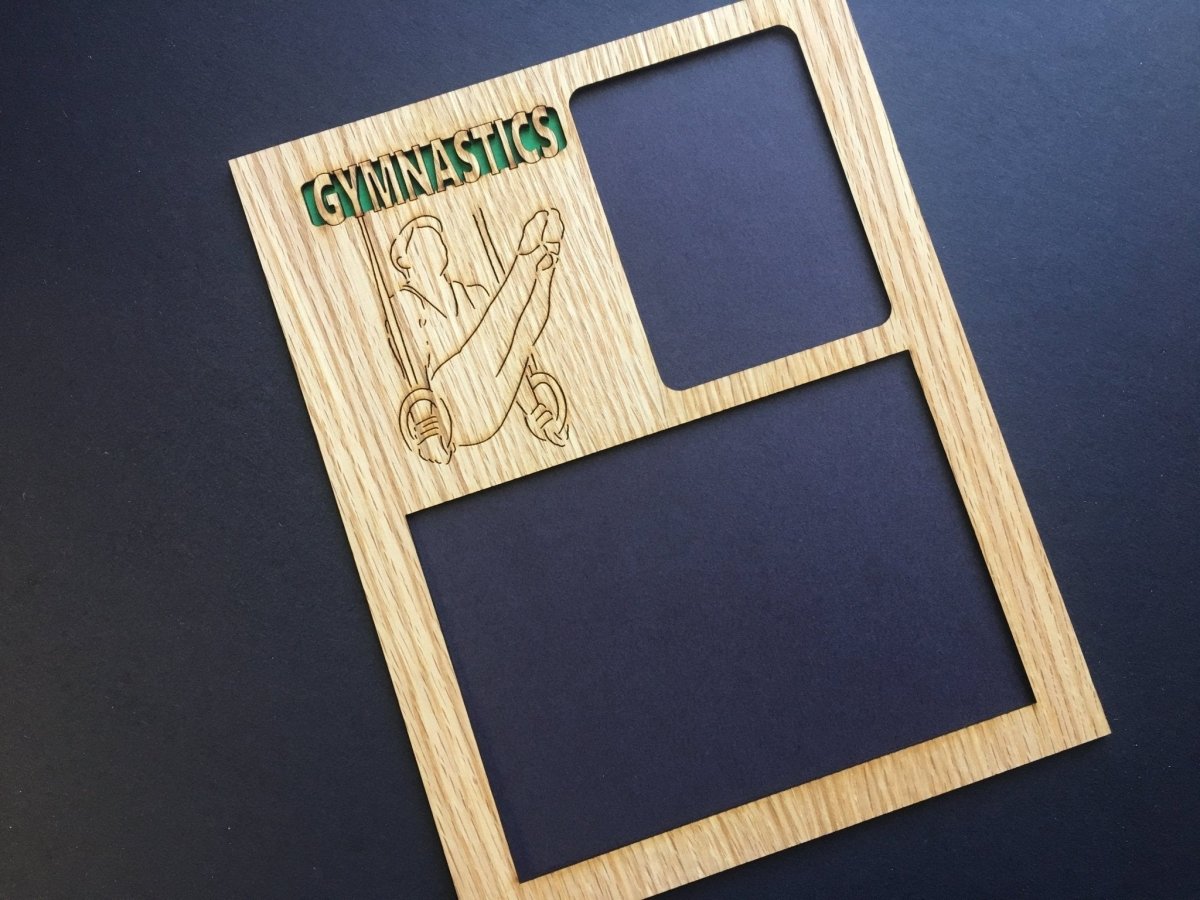 Gymnastics Picture Frame - Legacy Images - Picture Frames - 11x14 Picture Frame 5x7 picture frame 8x10 picture frame laser engraved