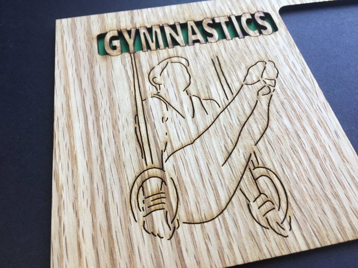 Gymnastics Picture Frame - Legacy Images - Picture Frames - 11x14 Picture Frame 5x7 picture frame 8x10 picture frame laser engraved