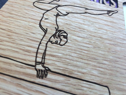 Gymnastics Picture Frame - Legacy Images - Picture Frames - 11x14 Picture Frame 5x7 picture frame 8x10 picture frame laser engraved