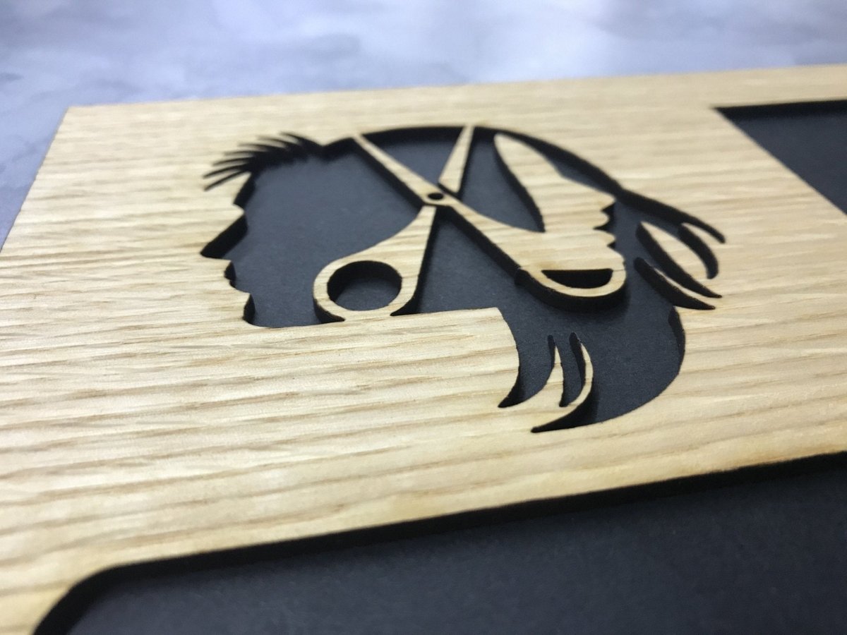 Hairdresser Picture Frame - Legacy Images - Picture Frames - 5x7 picture frame 8x10 picture frame beautician laser engraved