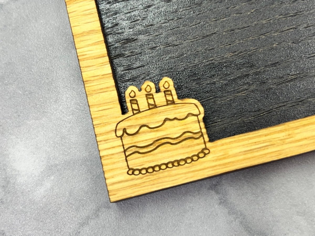 Happy Birthday Personalized Money Holder - Legacy Images - birthday name laser engraved