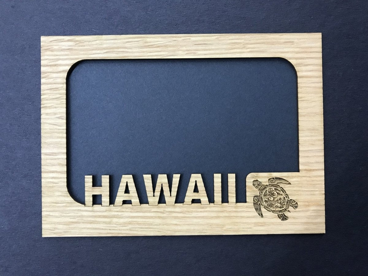 Hawaii Picture Frame - Legacy Images - Picture Frames - 11x14 Picture Frame 5x7 picture frame 8x10 picture frame laser engraved