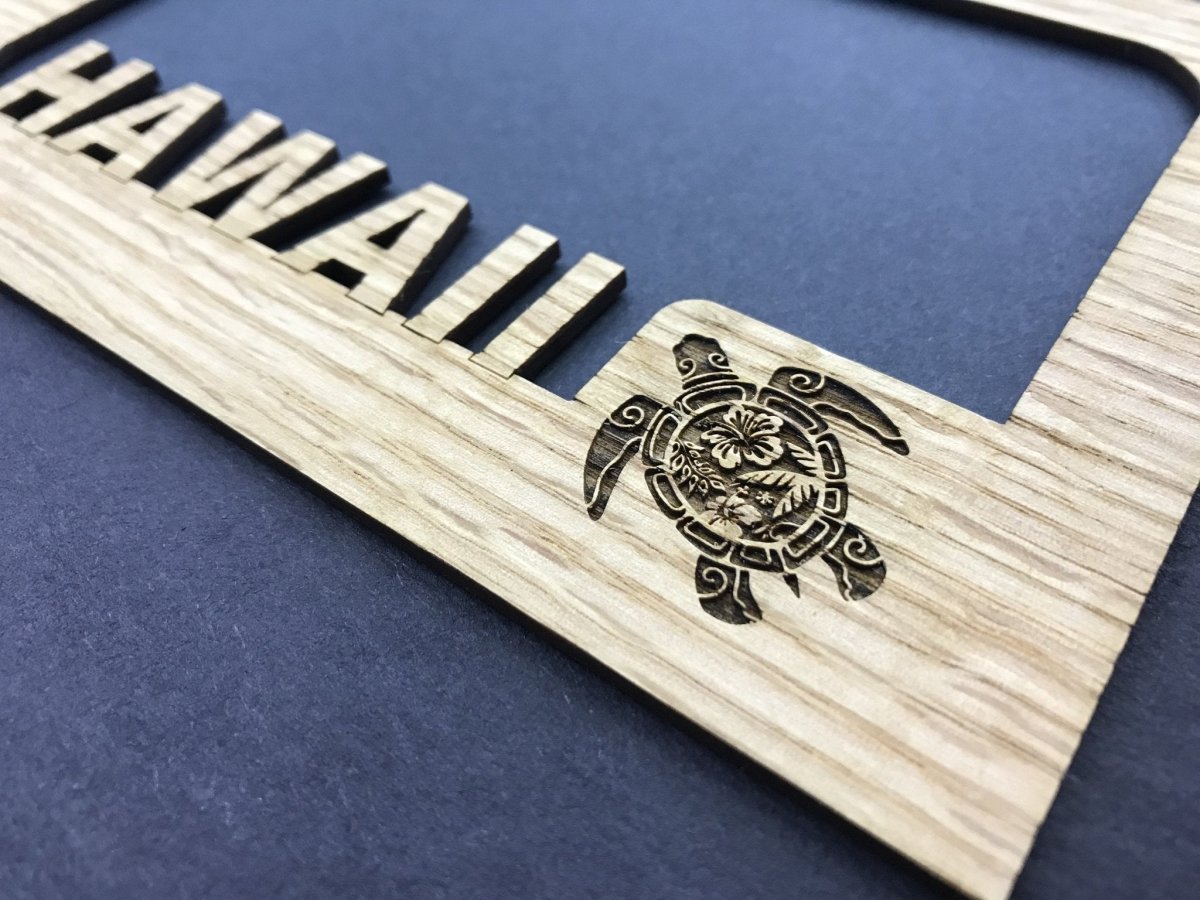 Hawaii Picture Frame - Legacy Images - Picture Frames - 11x14 Picture Frame 5x7 picture frame 8x10 picture frame laser engraved