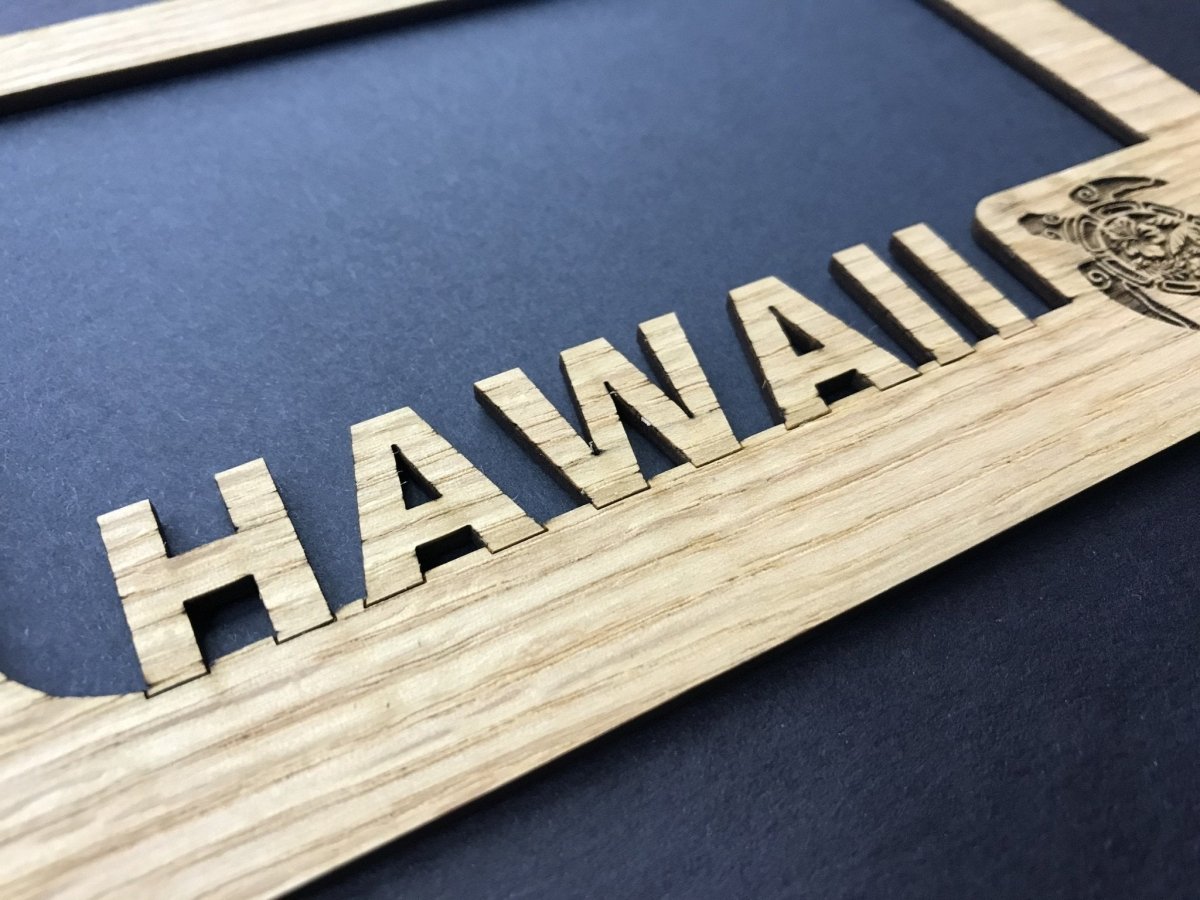 Hawaii Picture Frame - Legacy Images - Picture Frames - 11x14 Picture Frame 5x7 picture frame 8x10 picture frame laser engraved
