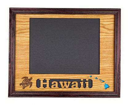 Hawaii Picture Frame - Legacy Images - Picture Frames - 11x14 Picture Frame 5x7 picture frame 8x10 picture frame laser engraved