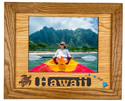 Hawaii Picture Frame - Legacy Images - Picture Frames - 11x14 Picture Frame 5x7 picture frame 8x10 picture frame laser engraved