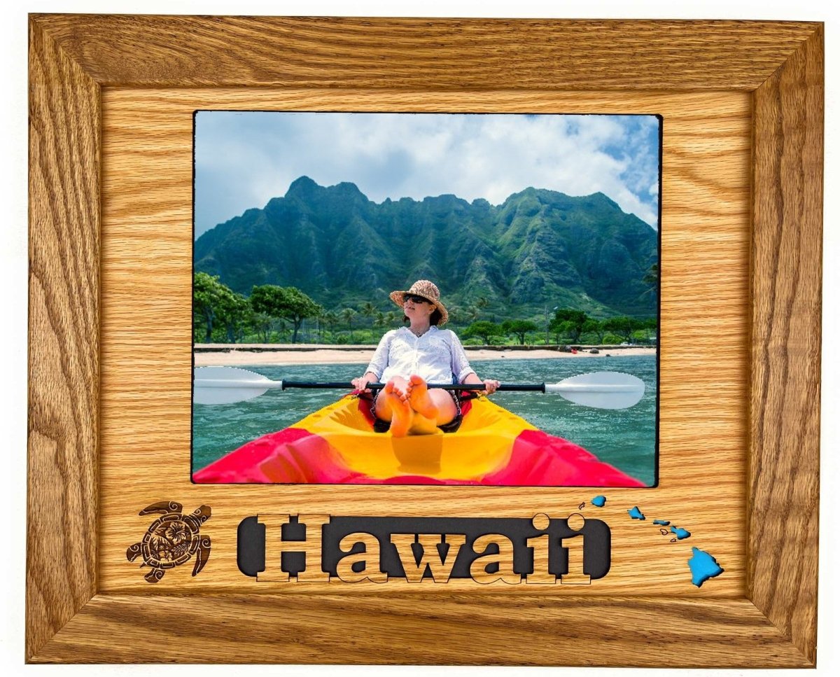 Hawaii Picture Frame - Legacy Images - Picture Frames - 11x14 Picture Frame 5x7 picture frame 8x10 picture frame laser engraved