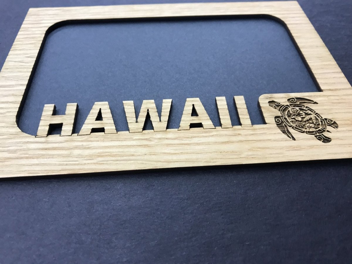 Hawaii Picture Frame - Legacy Images - Picture Frames - 11x14 Picture Frame 5x7 picture frame 8x10 picture frame laser engraved