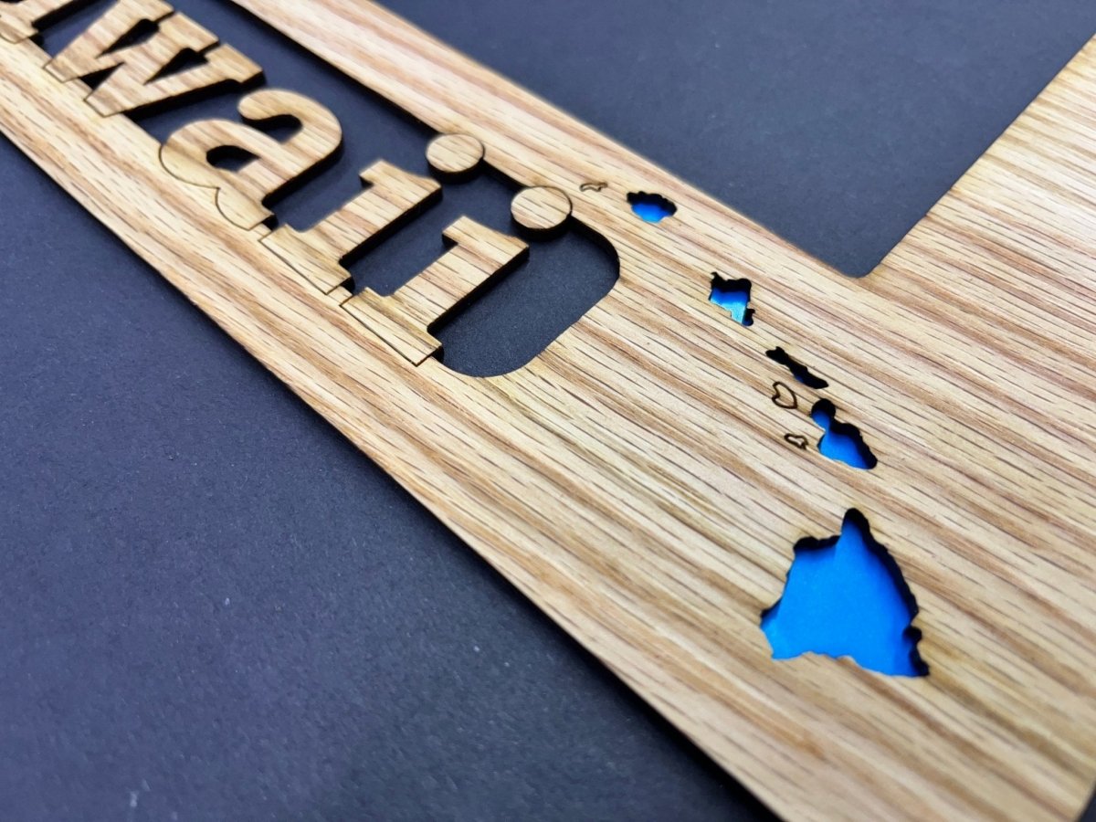 Hawaii Picture Frame - Legacy Images - Picture Frames - 11x14 Picture Frame 5x7 picture frame 8x10 picture frame laser engraved