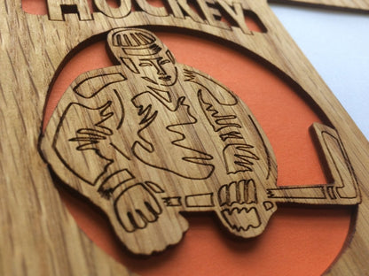 Hockey Picture Frame - Legacy Images - Picture Frames - 11x14 Picture Frame 5x7 picture frame 8x10 picture frame laser engraved