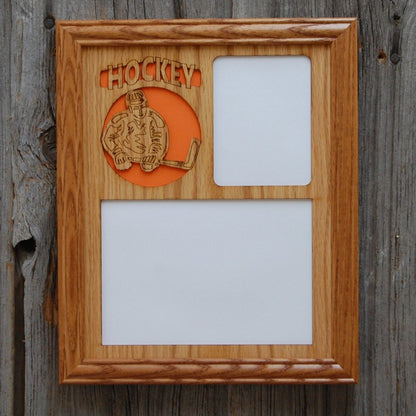 Hockey Picture Frame - Legacy Images - Picture Frames - 11x14 Picture Frame 5x7 picture frame 8x10 picture frame laser engraved