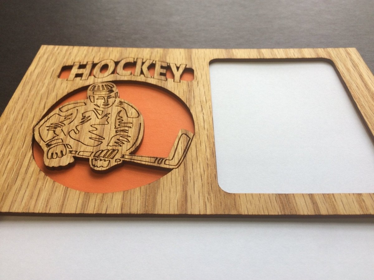 Hockey Picture Frame - Legacy Images - Picture Frames - 11x14 Picture Frame 5x7 picture frame 8x10 picture frame laser engraved