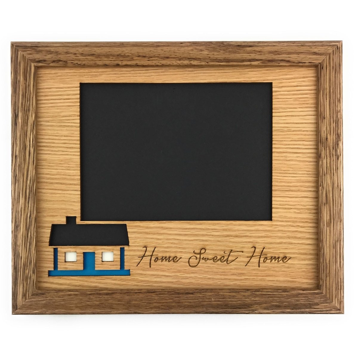 Home Sweet Home Picture Frame - 8x10 Frame Holds 5x7 Photo - Legacy Images - Picture Frame - 8x10 picture frame family family picture frame laser engraved