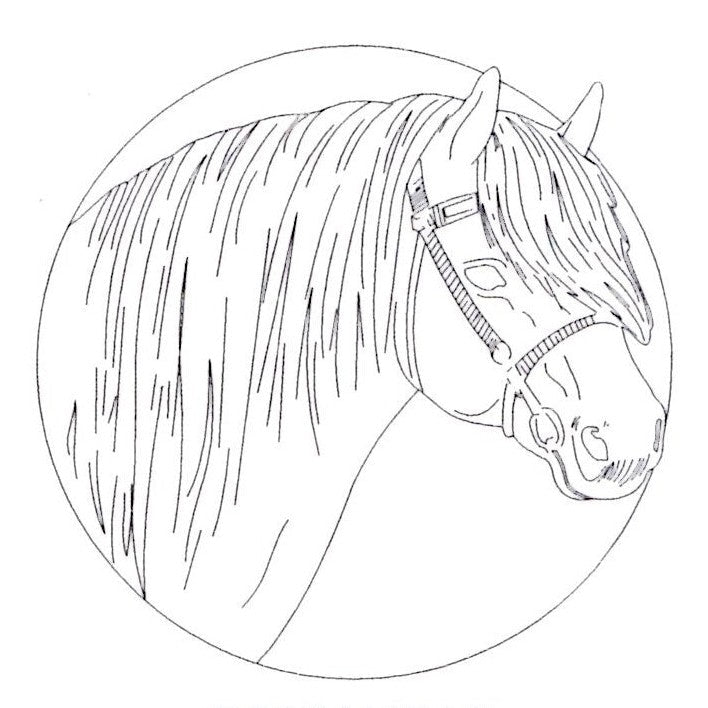 Horse Ornament - Legacy Images - Holiday Ornaments - christmas horse ornament laser engraved