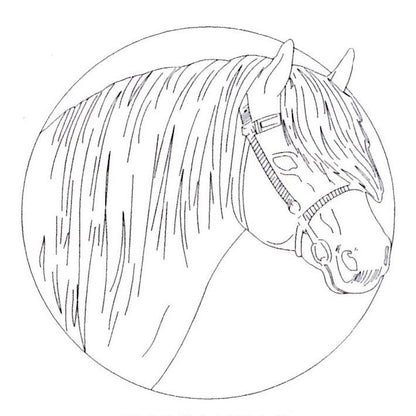 Horse Ornament - Legacy Images - Holiday Ornaments - christmas horse ornament laser engraved