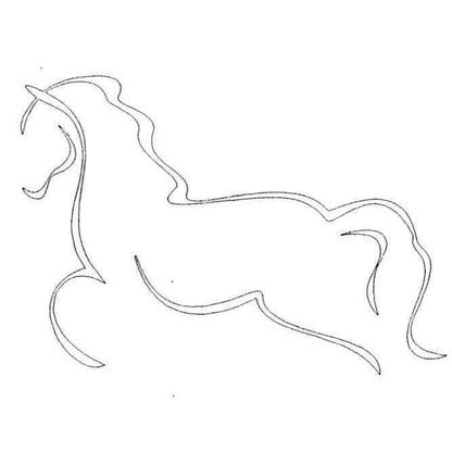 Horse Ornament - Legacy Images - Holiday Ornaments - christmas horse ornament laser engraved