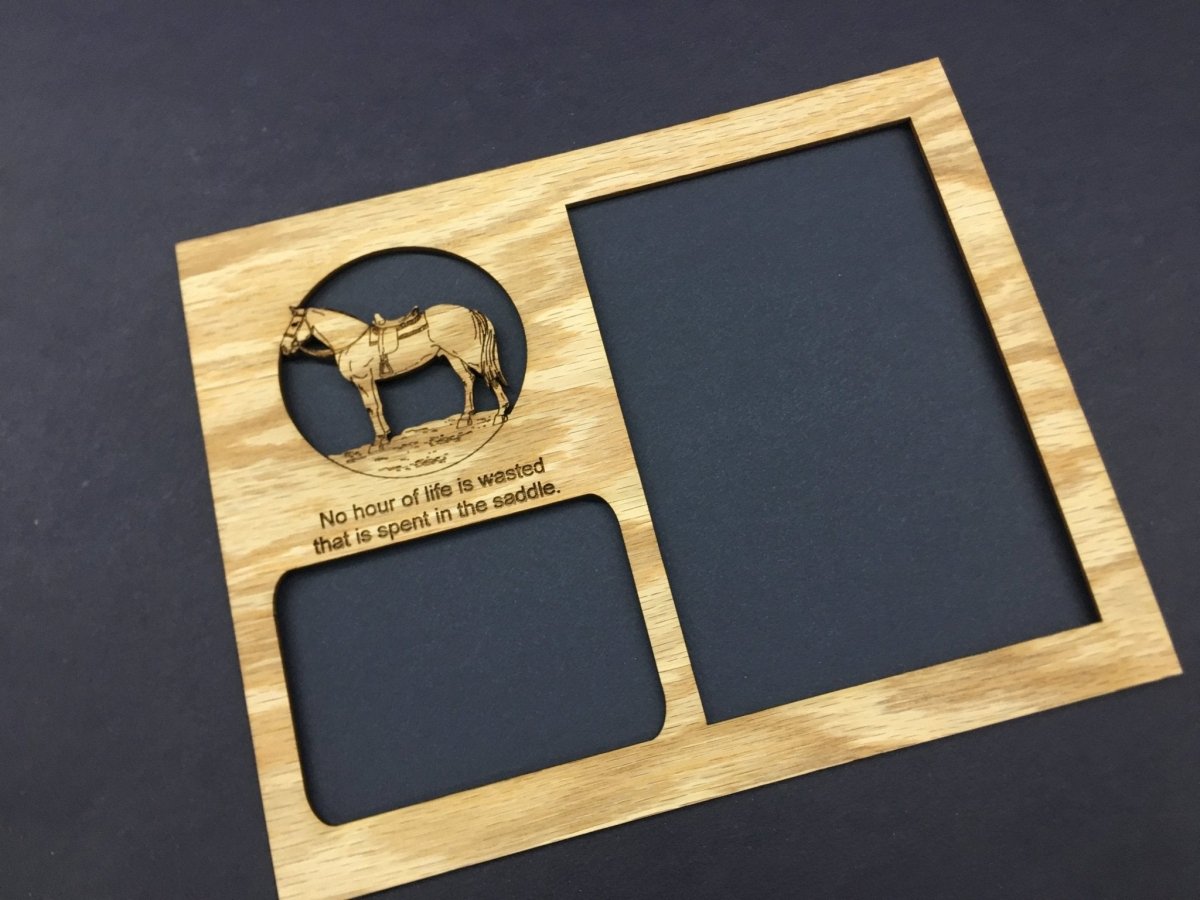 Horse Picture Frame - Legacy Images - Picture Frames - 11x14 Picture Frame 5x7 picture frame 8x10 picture frame laser engraved