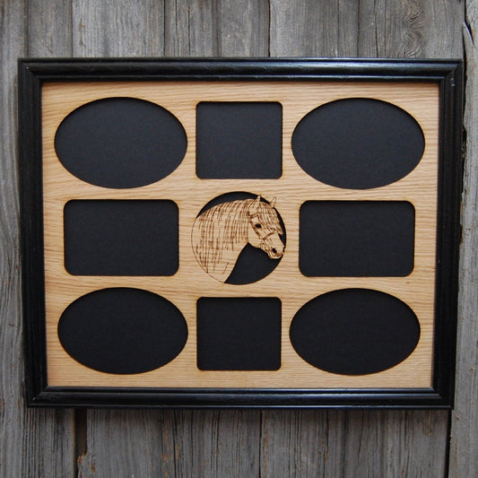 Horse Picture Frame - Legacy Images - Picture Frames - 11x14 Picture Frame 5x7 picture frame 8x10 picture frame laser engraved