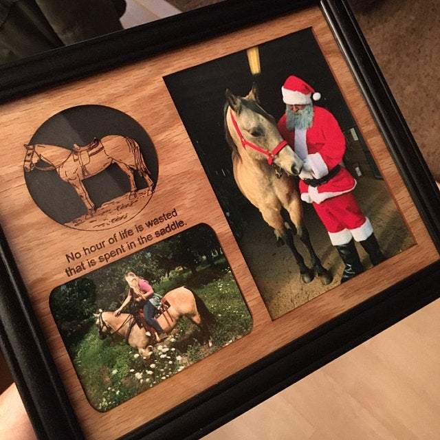 Horse Picture Frame - Legacy Images - Picture Frames - 11x14 Picture Frame 5x7 picture frame 8x10 picture frame laser engraved
