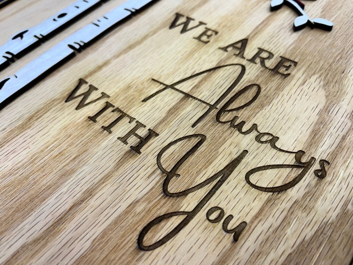 I Am Always With You Sign - Legacy Images - Novelty Signs - 11x14 Picture Frame family family picture frame laser engraved