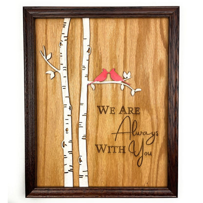 I Am Always With You Sign - Legacy Images - Novelty Signs - 11x14 Picture Frame family family picture frame laser engraved