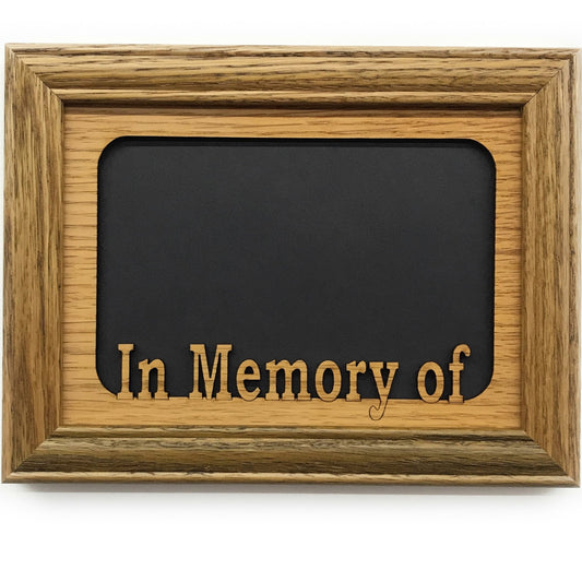 In Memory Of Picture Frame - 5x7 Frame Hold 4x6 Photo - Legacy Images - Picture Frames