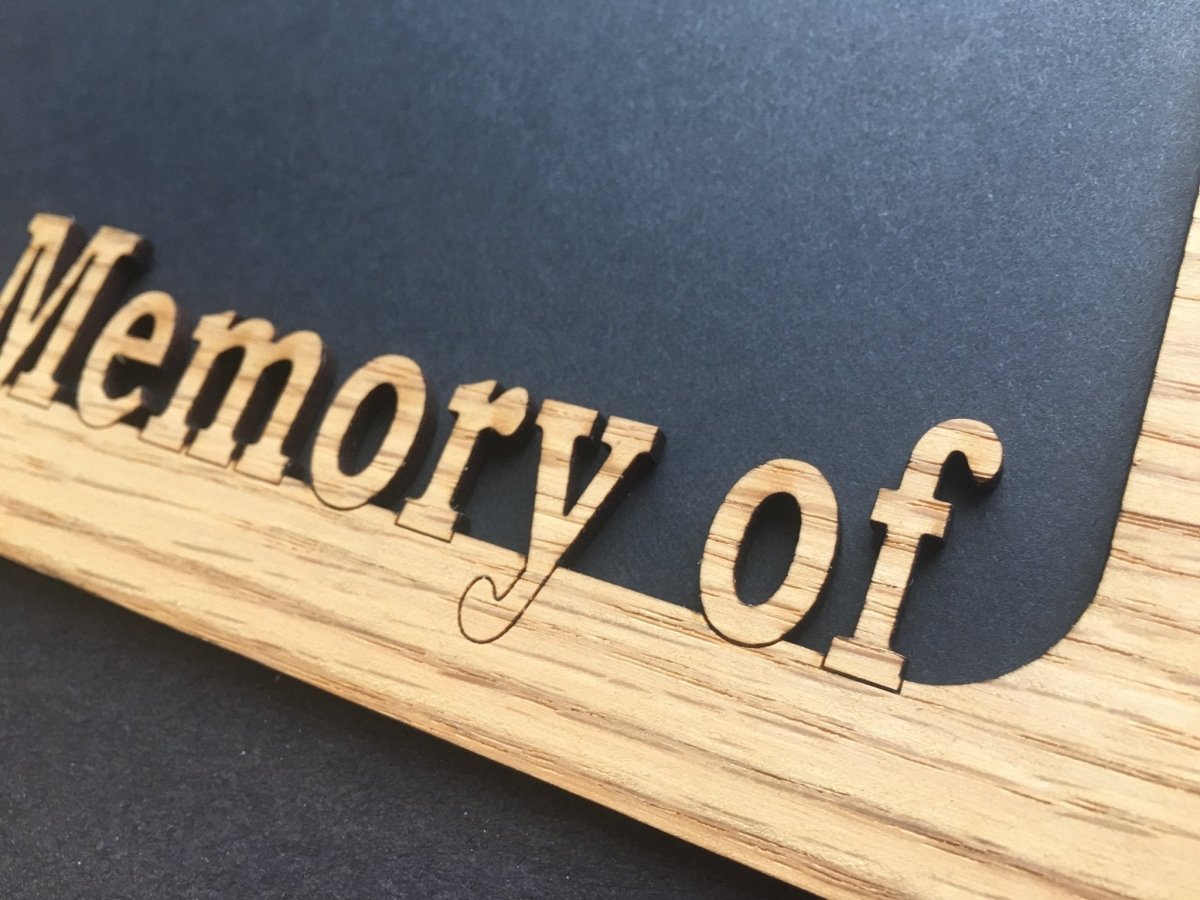In Memory Of Picture Frame - 5x7 Frame Hold 4x6 Photo - Legacy Images - Picture Frames - 5x7 picture frame loving memory picture frame laser engraved