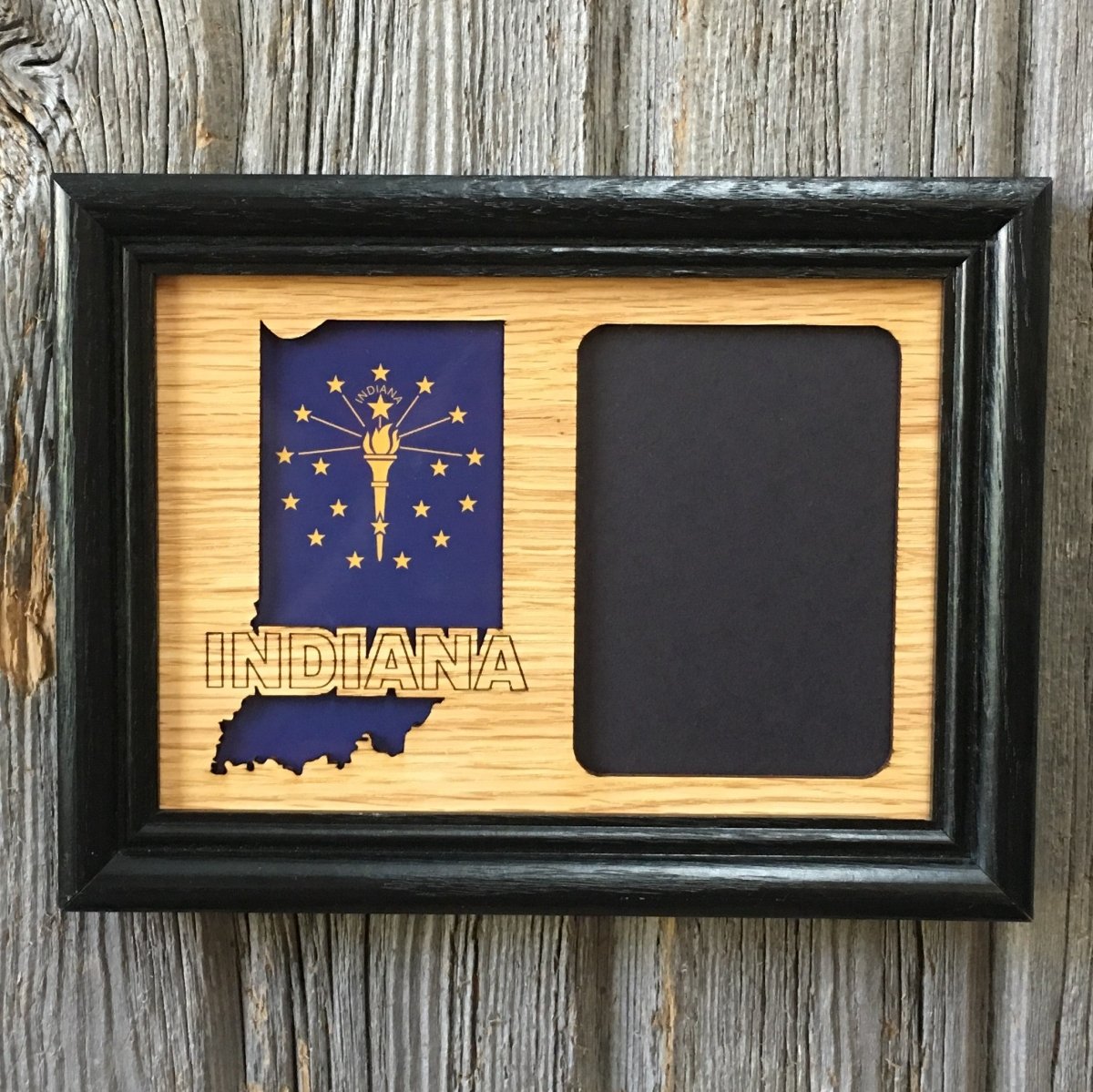 Indiana Picture Frame - Legacy Images - Picture Frames - 11x14 Picture Frame 5x7 picture frame picture frame laser engraved