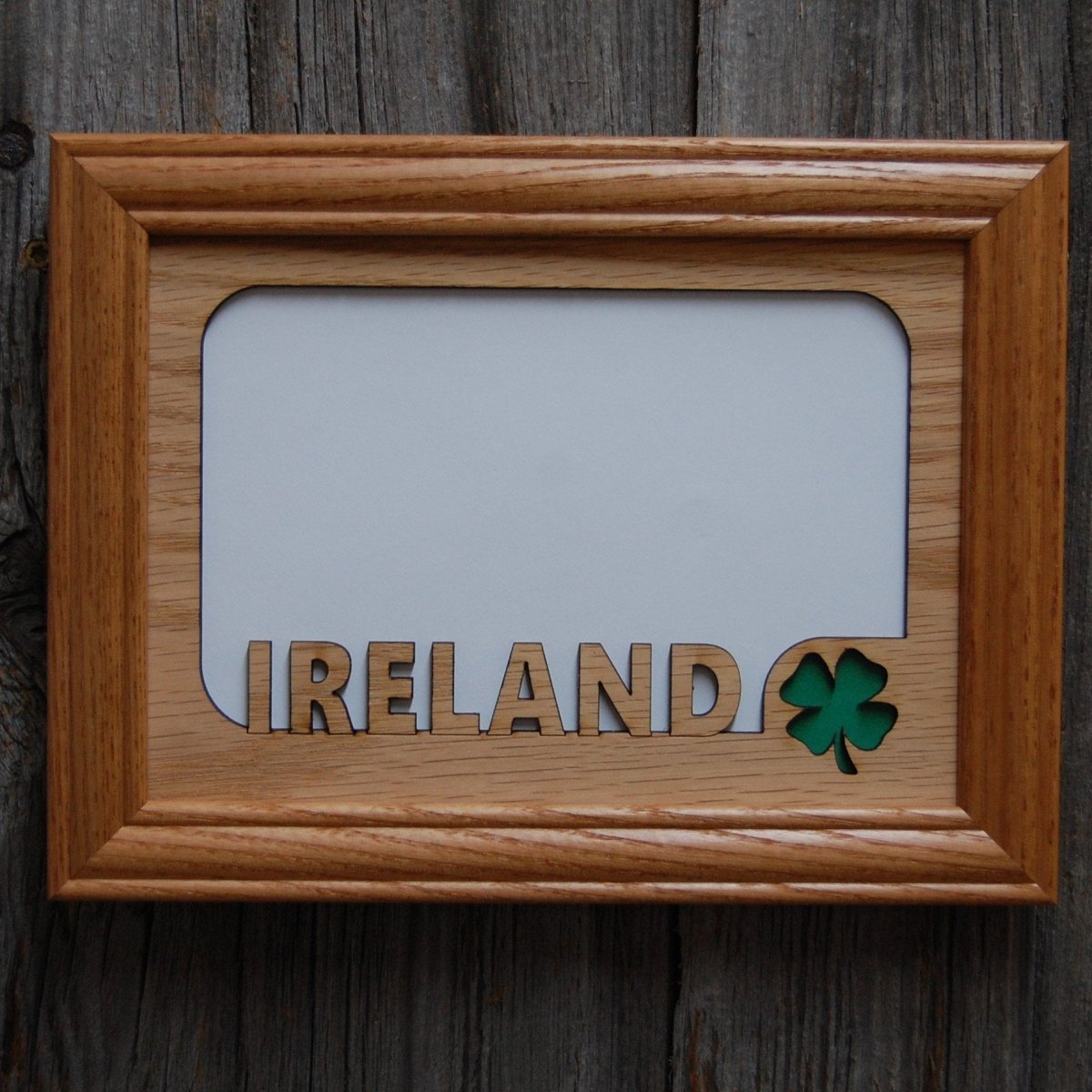 Ireland Picture Frame - 5x7 Frame Hold 4x6 Photo - Legacy Images - Picture Frames - 5x7 picture frame country ireland laser engraved