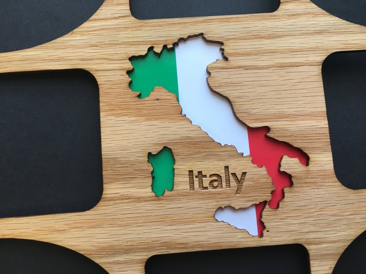 Italy Picture Frame - Legacy Images - Picture Frames - 11x14 Picture Frame 5x7 picture frame country laser engraved