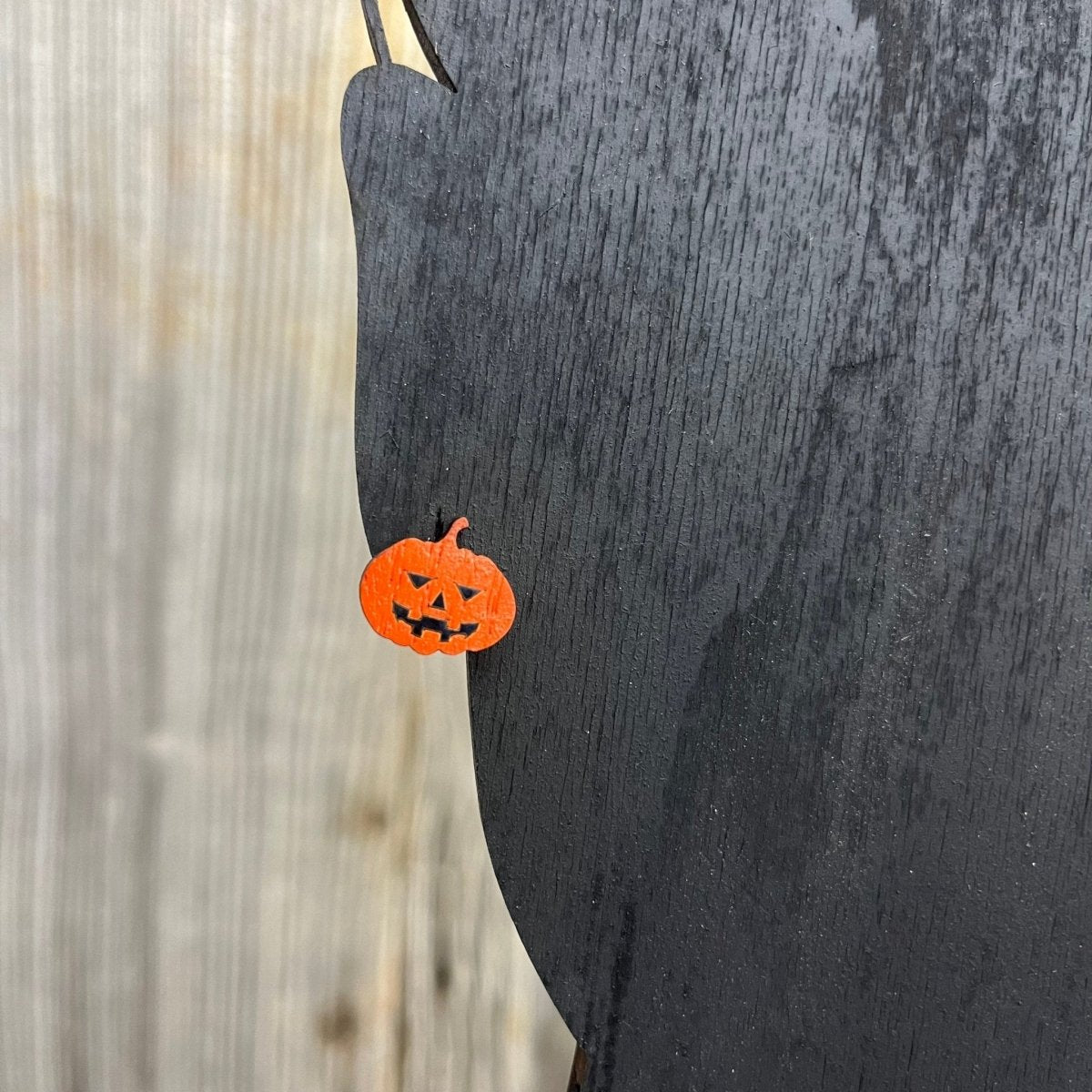 Jack - O - Lantern Earrings - Legacy Images - Earrings - Earrings fall holiday laser engraved