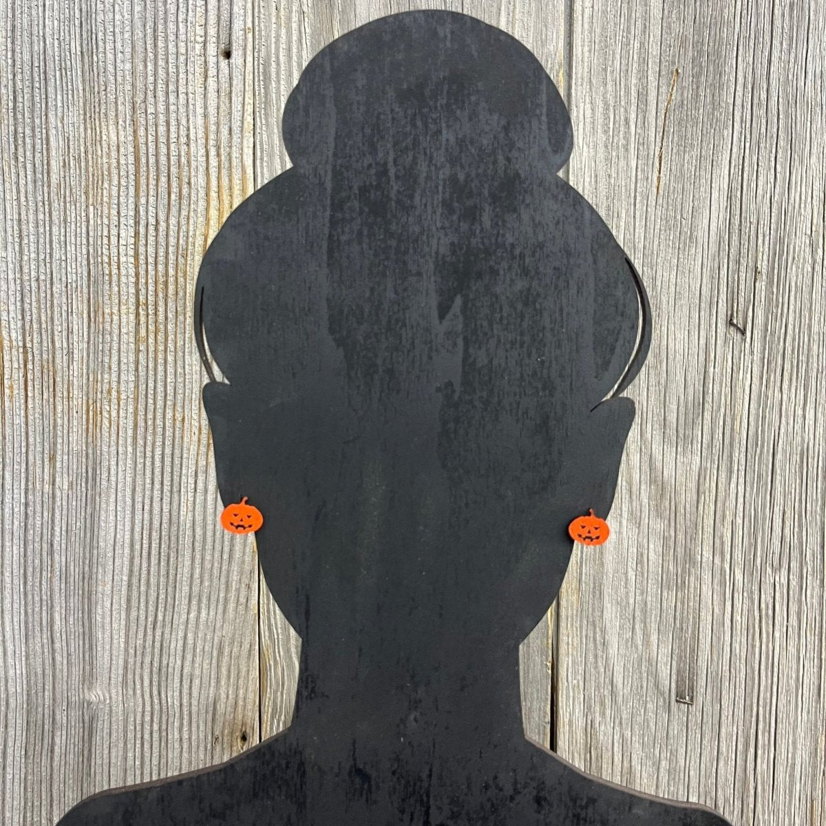 Jack - O - Lantern Earrings - Legacy Images - Earrings - Earrings fall holiday laser engraved