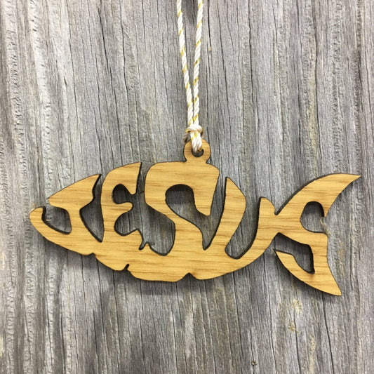 Jesus Ornament - Legacy Images - Holiday Ornaments - christmas holiday ORNAMENT laser engraved