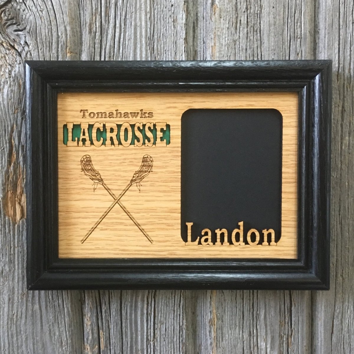 Lacrosse Picture Frame - Legacy Images - Picture Frames - 11x14 Picture Frame 5x7 picture frame 8x10 picture frame laser engraved