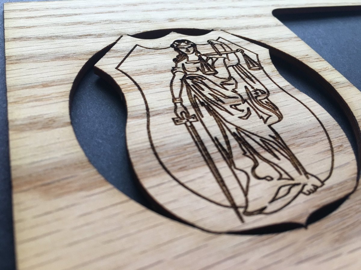 Lawyer Picture Frame - 5x7 Frame Holds 3x4 Photo - Legacy Images - Picture Frames - 5x7 picture frame lawyer occupations laser engraved