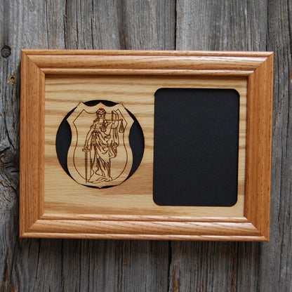 Lawyer Picture Frame - 5x7 Frame Holds 3x4 Photo - Legacy Images - Picture Frames - 5x7 picture frame lawyer occupations laser engraved