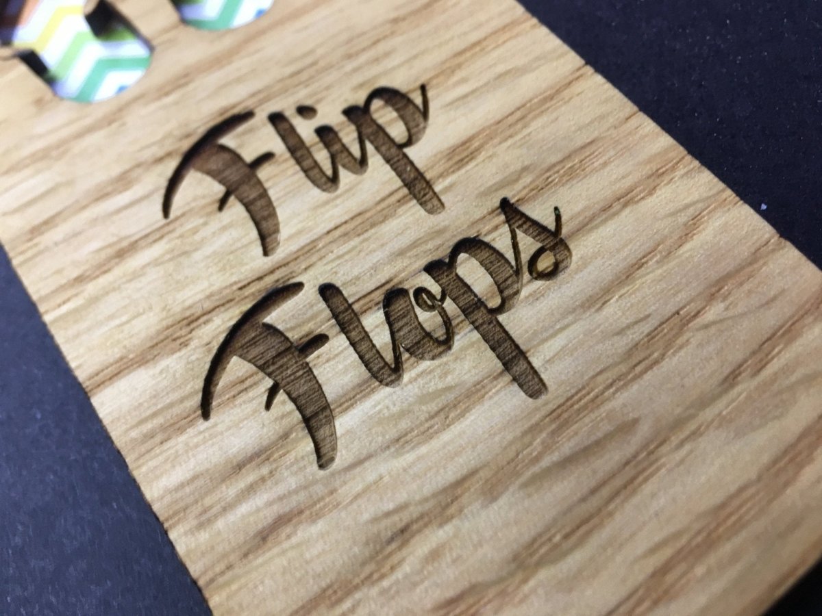 Life is Best in Flip Flops Picture Frame - 5x7 Frame Hold 3x4 Photo - Legacy Images - Picture Frames - 5x7 picture frame beach hobbies laser engraved