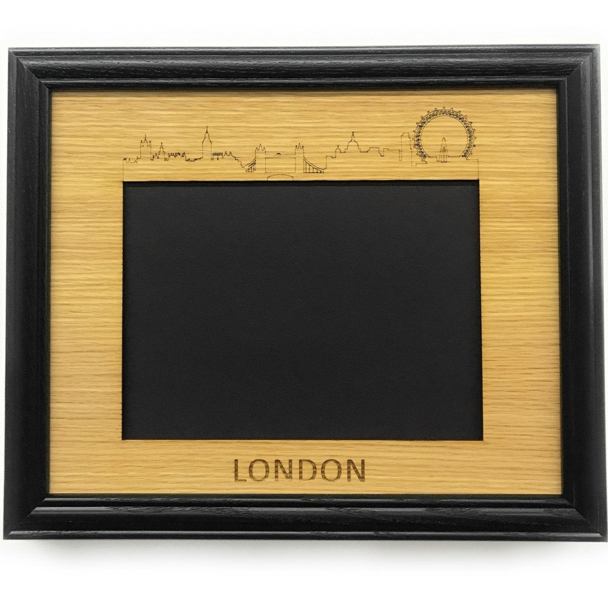 London Picture Frame - 8x10 Frame Hold 5x7 Photo - Legacy Images - Picture Frames - 8x10 picture frame city london laser engraved